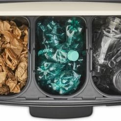 Brabantia Bo Prullenbak - 3 X 11 L - Soft Beige -Lesser & Pavey-winkel 550x327