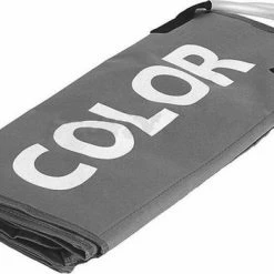 Merkloos TDR - Stoffen Waszak Met 3 Vakken En Aluminium Handvat - Capaciteit Ca. 94L - Donker Grijs -Lesser & Pavey-winkel 550x351 5