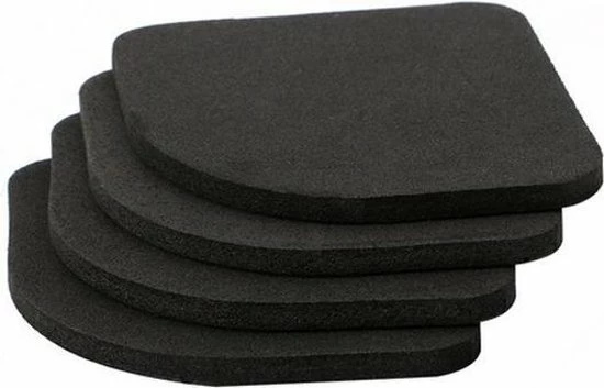 Dailygoods Daily Goods - Wasmachine / Droger Trillingsdemper - Anti Vibratie - Geluidsdemper Pads 4 Dailygoods Daily Goods - Wasmachine / Droger Trillingsdemper - Anti Vibratie - Geluidsdemper Pads - Afbeelding 2