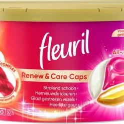 Fleuril Color Caps - Wasmiddel Capsules - Voordeelverpakking - 8 X 12 Wasbeurten