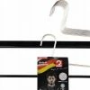 TOPhangers [Set Van 10] MAWA KH35 - De Perfecte 'ECO & SKIN Friendly' Pantalonhanger / Broekhanger! Met Speciale Zwarte Anti-slip Coating Ideaal Voor Broeken, Shawls En Accessoires