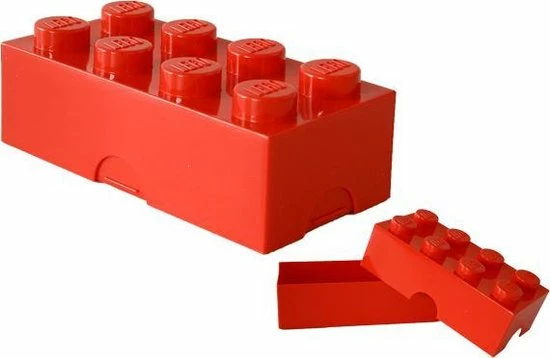 Lunchbox Classic Brick 8, Rood - LEGO 12 Lunchbox Classic Brick 8, Rood - LEGO - Afbeelding 10