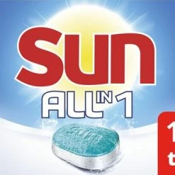 Sun All-in-1 Normaal Vaatwastabletten - 7 X 24 Stuks - Voordeelverpakking -Lesser & Pavey-winkel 550x360