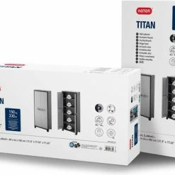 Keter Titan Hoge Kast - 4 Planken - 80x44x182cm – Zwart/Grijs 24 Keter Titan Hoge Kast - 4 Planken - 80x44x182cm – Zwart/Grijs -Lesser & Pavey-winkel 550x363