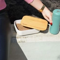 Retulp Ecobox - Lunchbox - Bamboe - Wit 18 Retulp Ecobox - Lunchbox - Bamboe - Wit -Lesser & Pavey-winkel 550x365 2