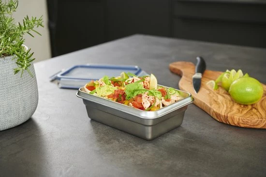 Tefal MasterSeal RVS - Vershouddoos - Rechthoek - 0,8L 12 Tefal MasterSeal RVS - Vershouddoos - Rechthoek - 0,8L - Afbeelding 10