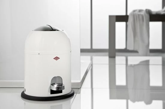 Wesco Single Master Prullenbak - 9 L - Wit 4 Wesco Single Master Prullenbak - 9 L - Wit - Afbeelding 2