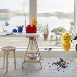 Opbergbox Iconic Hoofd Girl 24 Cm, Geel - LEGO -Lesser & Pavey-winkel 550x366 107