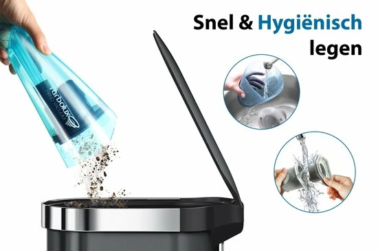 TurboTronic LUX400 Kruimelzuiger – Handstofzuiger Nat En Droog - Zilver/Blauw 7 TurboTronic LUX400 Kruimelzuiger – Handstofzuiger Nat En Droog - Zilver/Blauw - Afbeelding 5