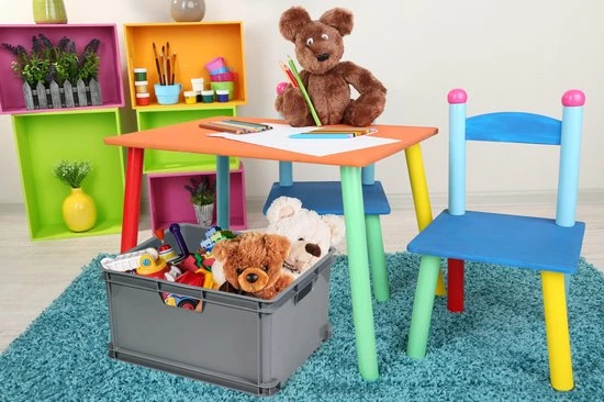 Curver Unibox Classic Opbergbox XL - 60L - Grijs 5 Curver Unibox Classic Opbergbox XL - 60L - Grijs - Afbeelding 3