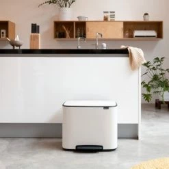 Brabantia Bo Prullenbak - 3 X 11 L - Soft Beige -Lesser & Pavey-winkel 550x366 18