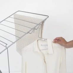 Brabantia HangOn Droogrek Inklapbaar - 20 Meter - Metallic Grey -Lesser & Pavey-winkel 550x366 22