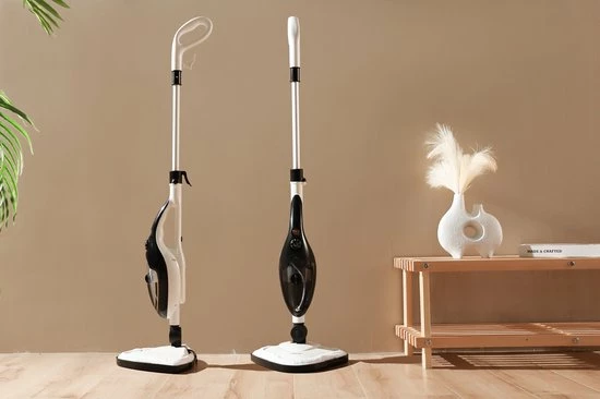 Swiss Pro+ Stoomreiniger 10 In 1 Handstomer - Met Opzetstukken Voor Alle Vloeren, Bank, Badkamer En Tapijt - Zwart 14 Swiss Pro+ Stoomreiniger 10 In 1 Handstomer - Met Opzetstukken Voor Alle Vloeren, Bank, Badkamer En Tapijt - Zwart - Afbeelding 12