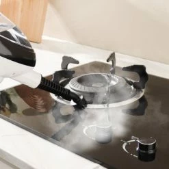 Swiss Pro+ Stoomreiniger 10 In 1 Handstomer - Met Opzetstukken Voor Alle Vloeren, Bank, Badkamer En Tapijt - Zwart 30 Swiss Pro+ Stoomreiniger 10 In 1 Handstomer - Met Opzetstukken Voor Alle Vloeren, Bank, Badkamer En Tapijt - Zwart -Lesser & Pavey-winkel 550x366 34