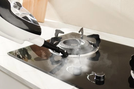 Swiss Pro+ Stoomreiniger 10 In 1 Handstomer - Met Opzetstukken Voor Alle Vloeren, Bank, Badkamer En Tapijt - Zwart 16 Swiss Pro+ Stoomreiniger 10 In 1 Handstomer - Met Opzetstukken Voor Alle Vloeren, Bank, Badkamer En Tapijt - Zwart - Afbeelding 14