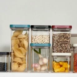 Mepal – Omnia Bewaardoos Rechthoekig 2000 Ml – Nordic Green – Voorraaddoos – Bewaardoos Met Deksel - Makkelijk Stapelbare Voorraadpotten – Lucht En- Aromadicht -Lesser & Pavey-winkel 550x366 54