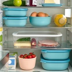 Mepal – Multikom Cirqula Rond 750 Ml – Mag In De Vriezer, Magnetron En Vaatwasser – Nordic Green – Geschikt Als Meal Prep Bakje, Vershoudbakje, Bewaardoos -Lesser & Pavey-winkel 550x366 80