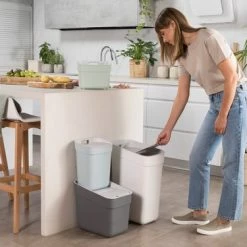 Curver Ready To Collect Prullenbak - 20L - Donkergrijs/Lichtgrijs 16 Curver Ready To Collect Prullenbak - 20L - Donkergrijs/Lichtgrijs -Lesser & Pavey-winkel 550x366 81