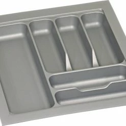 Culinorm Bestekbak - Besteklade - 45 Cm Breed X 50 Cm Diep - Grijs