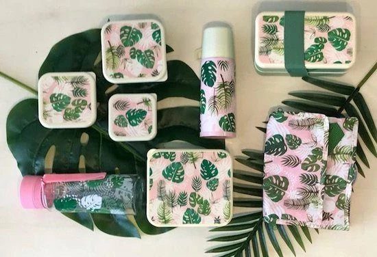 Rex London Vintage Bento Broodtrommel - 2 Compartimenten - Voor Volwassenen Of Kinderen Vanaf 8jr 6 Rex London Vintage Bento Broodtrommel - 2 Compartimenten - Voor Volwassenen Of Kinderen Vanaf 8jr - Afbeelding 4