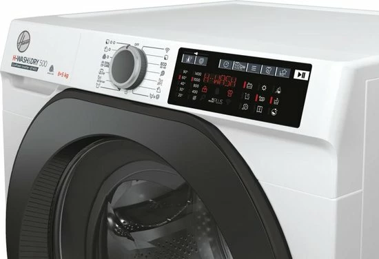Hoover HD 485AMBB/1-S - H-WASH&DRY 500 Was-droogcombinatie 6 Hoover HD 485AMBB/1-S - H-WASH&DRY 500 Was-droogcombinatie - Afbeelding 4