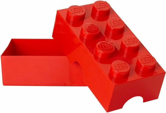 Lunchbox Classic Brick 8, Rood - LEGO 6 Lunchbox Classic Brick 8, Rood - LEGO - Afbeelding 4