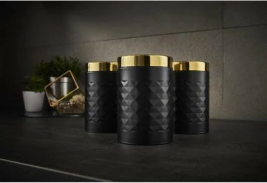 Swan Gatsby Retro Opbergblikken – Set Van 3 – Niet Voor In De Vaatwasser 5 Swan Gatsby Retro Opbergblikken – Set Van 3 – Niet Voor In De Vaatwasser - Afbeelding 3