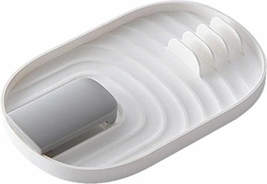 Jajo Lepelhouder Wit - Spatelhouder Aanrecht - Dekselhouder - Anti Knoei - Keukengerei Houder - Lepelhouder Aanrecht - Keukengereihouder - Lepelhouder Wit 6 Jajo Lepelhouder Wit - Spatelhouder Aanrecht - Dekselhouder - Anti Knoei - Keukengerei Houder - Lepelhouder Aanrecht - Keukengereihouder - Lepelhouder Wit - Afbeelding 4