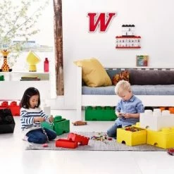 Opberglade Brick 8, Groen - LEGO -Lesser & Pavey-winkel 550x385 2