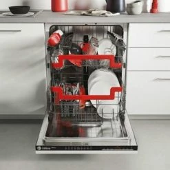 Hoover H-DISH 500 HDIN 4D620PB/E Volledig Ingebouwd 16 Couverts C -Lesser & Pavey-winkel 550x388 3