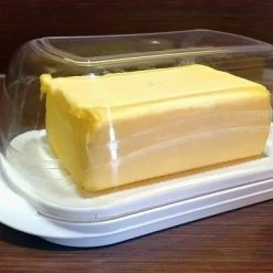 Hobby Life - Luxe Botervloot - Kunststof - Vaatwasserbestendig - Gerecycled - 11x19x8 - Wit -Lesser & Pavey-winkel 550x390 3