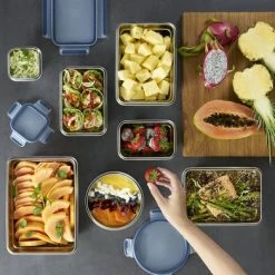 Tefal MasterSeal RVS - Vershouddoos - Rechthoek - 0,8L 24 Tefal MasterSeal RVS - Vershouddoos - Rechthoek - 0,8L -Lesser & Pavey-winkel 550x391 1