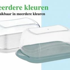 Hobby Life - Luxe Botervloot - Kunststof - Vaatwasserbestendig - Gerecycled - 11x19x8 - Wit -Lesser & Pavey-winkel 550x392 2