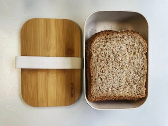 Retulp Ecobox - Lunchbox - Bamboe - Wit 11 Retulp Ecobox - Lunchbox - Bamboe - Wit - Afbeelding 9