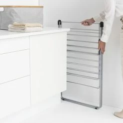 Brabantia HangOn Droogrek Inklapbaar - 20 Meter - Metallic Grey -Lesser & Pavey-winkel 550x412 15