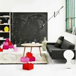 LEGO® LEGO Storage Brick Opbergbox - 6L - Kunststof - Roze -Lesser & Pavey-winkel 550x412 17