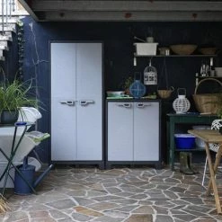 Keter Titan Hoge Kast - 4 Planken - 80x44x182cm – Zwart/Grijs 18 Keter Titan Hoge Kast - 4 Planken - 80x44x182cm – Zwart/Grijs -Lesser & Pavey-winkel 550x412 27