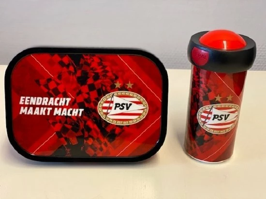 PSV Lunchset Vlaggen 3 PSV Lunchset Vlaggen