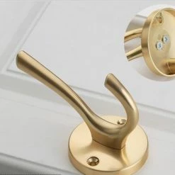 XIVADA Wandhaak Goud - Kapstok Haken - 3 Stuks - Jashaak Dubbel - Wandkapstok 13 XIVADA Wandhaak Goud - Kapstok Haken - 3 Stuks - Jashaak Dubbel - Wandkapstok -Lesser & Pavey-winkel 550x413