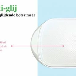 Hobby Life - Luxe Botervloot - Kunststof - Vaatwasserbestendig - Gerecycled - 11x19x8 - Wit -Lesser & Pavey-winkel 550x414 3