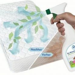 CC Bio Matras Wonder Matras Opfrisser En Vlekkenreiniger Vlekverwijderaar 100% Biologisch Met Probiotische Enzymen Lavendelgeur Verwijderd Tevens Huisstofmijt, Huisstofmijt Spray, Huismijt Spray, Huisstofmijt Bestrijder Per Set Van 2 X 500 ML