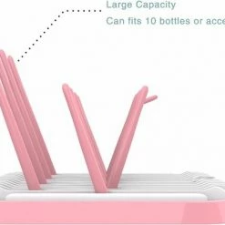 Minismus Bidon / Babyfles Droogrek Roze/Wit - Flessenrek Voor Bidons En Babyflessen - Afdruiprek Fles Met Lekbak - Flessendroogrek Voor Baby Flessen 13 Minismus Bidon / Babyfles Droogrek Roze/Wit - Flessenrek Voor Bidons En Babyflessen - Afdruiprek Fles Met Lekbak - Flessendroogrek Voor Baby Flessen -Lesser & Pavey-winkel 550x417 2