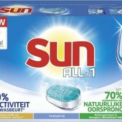 Sun All-in-1 Normaal Vaatwastabletten - 7 X 24 Stuks - Voordeelverpakking