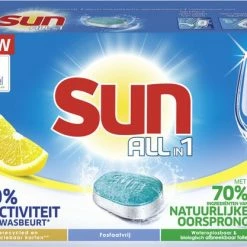 Sun All-In-1 Citroen Vaatwastabletten - 7 X 24 Tabletten - Voordeelverpakking