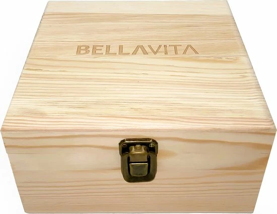 BELLAVITA Etherische Oliën Doos - Opbergdoos - Essential Oil Box - Storage Box - 25 Vaks - 5-15ml - Houten Doos - Opbergen - Opslag - Hout - Olie - Etherische Oliën - Black Friday - Sinterklaas - Kerst 9 BELLAVITA Etherische Oliën Doos - Opbergdoos - Essential Oil Box - Storage Box - 25 Vaks - 5-15ml - Houten Doos - Opbergen - Opslag - Hout - Olie - Etherische Oliën - Black Friday - Sinterklaas - Kerst - Afbeelding 7