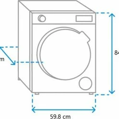 Bosch WQG235DEFG - Wasdroger - 8 Kg - Warmtepomp Droger - Zonder Afvoerslang - Selfcleaning - AutoDry - Beladingsadvies -Lesser & Pavey-winkel 550x429
