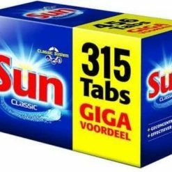 Sun Classic Vaatwastabletten - Voordeelverpakking - 315 Tabletten
