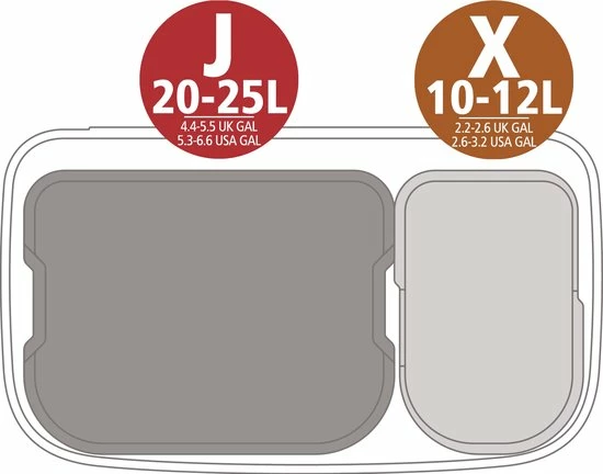 Brabantia Bo Prullenbak - 11 + 23 L - Soft Beige 10 Brabantia Bo Prullenbak - 11 + 23 L - Soft Beige - Afbeelding 8