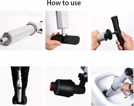 Van CODI® - Toilet Ontstopper - Multifunctionele Ontstopper - Ontstopper - Afvoer Ontstopper - Leiding Ontstopper - Drukpomp Reiniger 5 Van CODI® - Toilet Ontstopper - Multifunctionele Ontstopper - Ontstopper - Afvoer Ontstopper - Leiding Ontstopper - Drukpomp Reiniger - Afbeelding 3