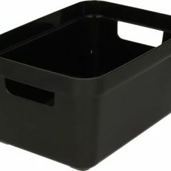 Sunware - Sigma Home Opbergbox 5L Zwart - 25,2 X 17,5 X 12,2 Cm 11 Sunware - Sigma Home Opbergbox 5L Zwart - 25,2 X 17,5 X 12,2 Cm -Lesser & Pavey-winkel 550x436